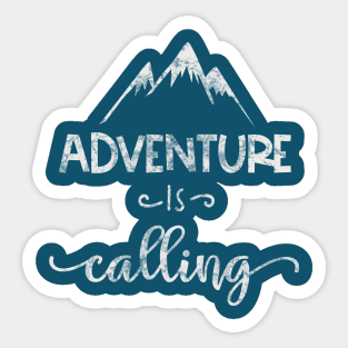 Adventure is Calling Sticker